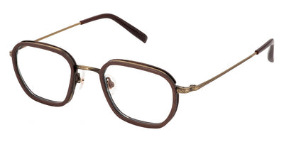 Gold & Wood® TITAN 04 G&W TITAN 04 02 46 - 02 - Antique Gold/Tanganyika Brown Eyeglasses