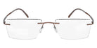Silhouette® Titan Dynamics Contour DR TITAN DYNAMICS CONTOUR DR 6140 - 6140 Havanna Walnut Eyeglasses