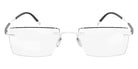 Silhouette® Titan Dynamics Contour DR TITAN DYNAMICS CONTOUR DR 7110 - 7110 Silver Ocean Eyeglasses