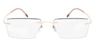 Silhouette® Titan Dynamics Contour DR TITAN DYNAMICS CONTOUR DR 8640 - 8640 Taupe / Ivory Eyeglasses