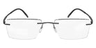 Silhouette® Titan Dynamics Contour DR TITAN DYNAMICS CONTOUR DR 9040 - 9040 Black Buffalo Eyeglasses