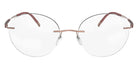 Silhouette® Titan Dynamics Contour IO TITAN DYNAMICS CONTOUR IO 6040 - 6040 Hazel Ivory Eyeglasses