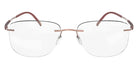 Silhouette® Titan Dynamics Contour JF TITAN DYNAMICS CONTOUR JF 6040 - 6040 Hazel Ivory Eyeglasses