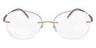 Silhouette® Titan Dynamics Contour JL TITAN DYNAMICS CONTOUR JL 6040 - 6040 Hazel Ivory Eyeglasses