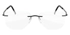 Silhouette® Titan Next Generation EX TITAN NEXT GENERATION EX 9040 - 9040 Black Buffalo Eyeglasses