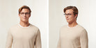 SALT.® TORRES RX SAL TORRES RX 001 49 - Copper/Antique Gold Eyeglasses