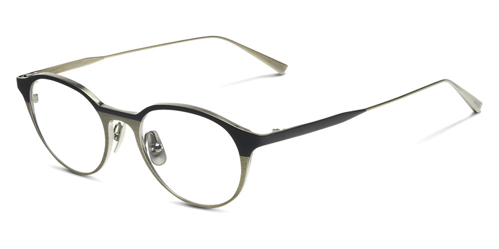 SALT.® TORRES RX SAL TORRES RX 003 49 - Black Sand/Antique Silver Eyeglasses