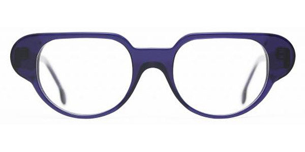 Henau® Trianon H TRIANON R68 47 - Dark Blue Transparent X70 Eyeglasses