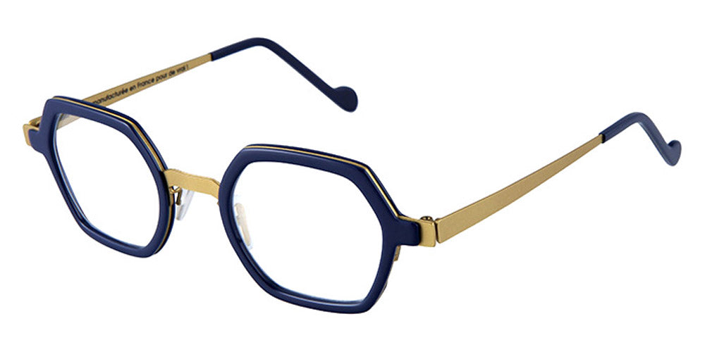 NaoNed® Trigoz NAO Trigoz 55BM 43 - Navy Blue / Matte Light Khaki Eyeglasses