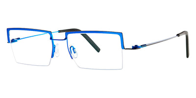 Theo® Vitelotte TH VITELOTTE 365 52 - Black/Blue Eyeglasses