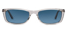 SALT.® WALKER SAL WALKER 002 54 - Smoke Grey/Glass Denim Sunglasses