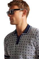 OLIVER GOLDSMITH® & TED BAKER® -WINSTON  BLACK SUNGLASSES ON PERSON