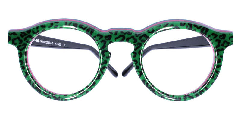 Wissing® 3254 MD WIS 3254 MD Green Leopard - Green Leopard Eyeglasses