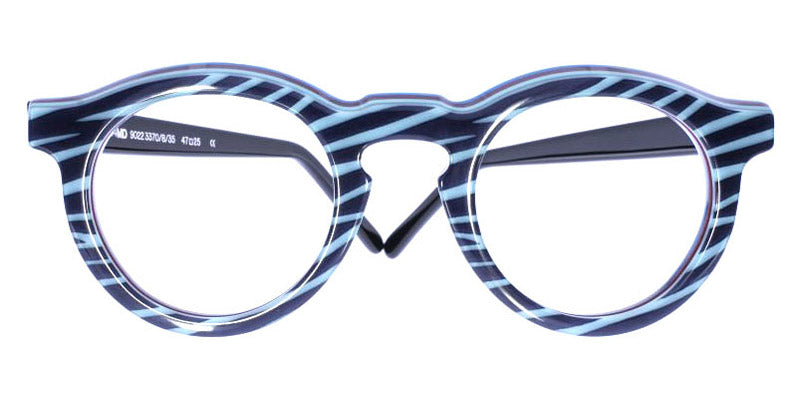 Wissing® 3254 MD WIS 3254 MD Blue/Black  - Eyeglasses