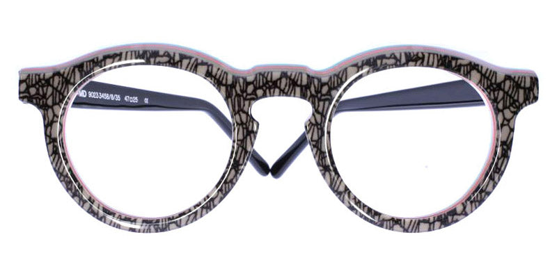 Wissing® 3254 MD WIS 3254 MD Gray/Black  - Eyeglasses