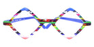 Wissing® 3256 WIS 3256 Blue/Red 45 - Eyeglasses