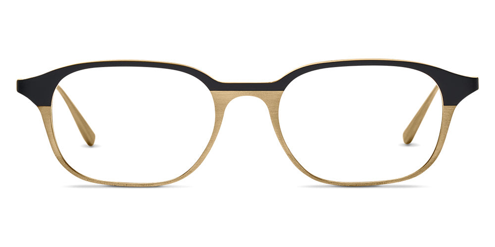 SALT.® WISTER RX SAL WISTER RX 002 50 - Black Sand/Brushed Honey Gold Eyeglasses