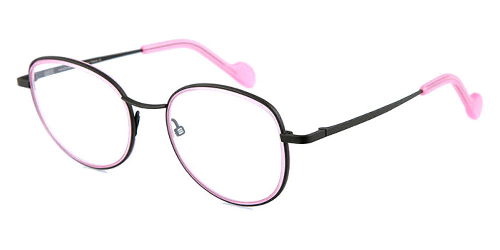 NaoNed® Yoet NAO Yoet 27ROI 50 - Translucent Pink / Khaki Eyeglasses