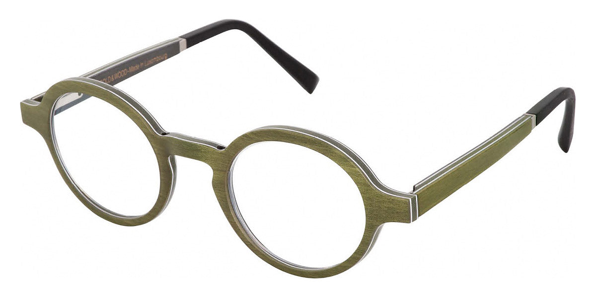 Gold & Wood® ZAO G&W ZAO 43 45 - 43 - Cactus Bolivar/Grey Bolivar Eyeglasses
